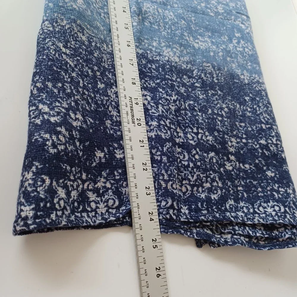 J Jill Pure Jill Ombre Linen Airy-Weave Poncho Size M/L NEW - Picture 11 of 14